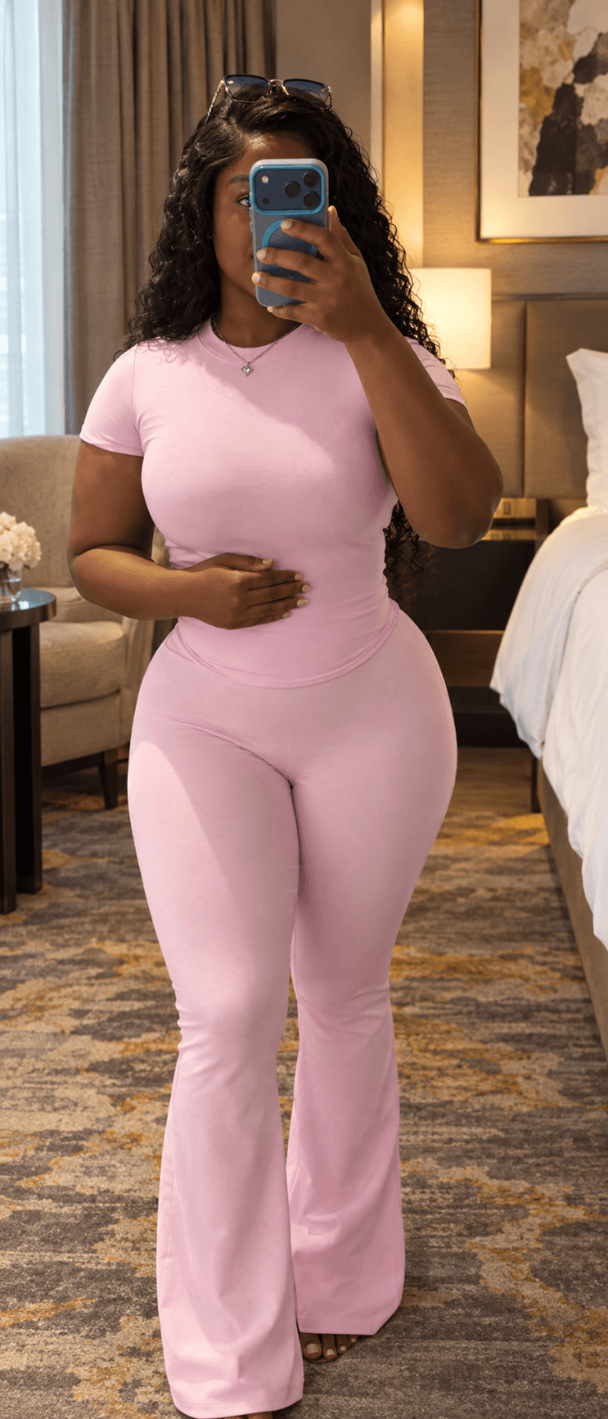 Spandex palazzo
